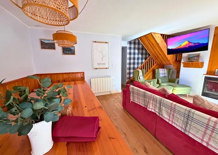 Atico Pena Blanca Magnificas Vistas Al Valle Lägenhet Panticosa